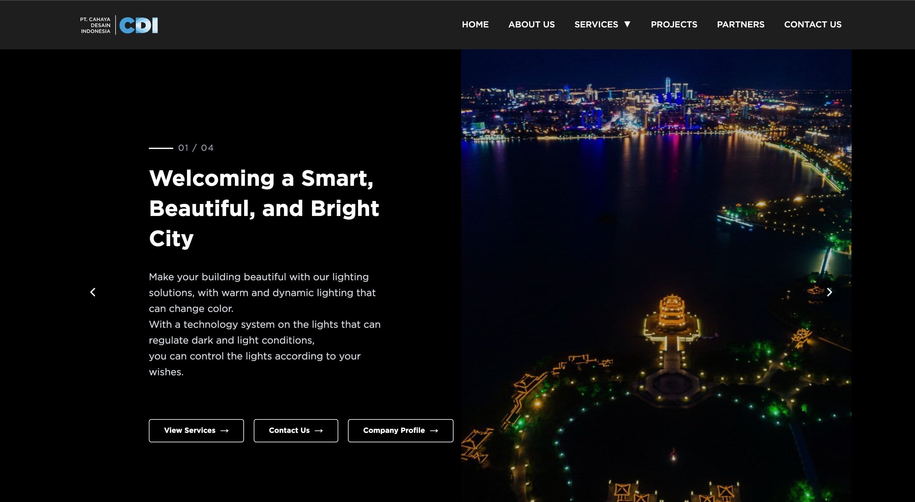 Freelance - Cahaya Desain Indonesia Website
